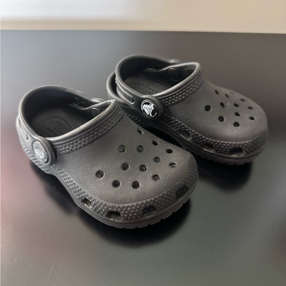 CROCS Other - Crocs Toddler Classic Black Clog Size C5